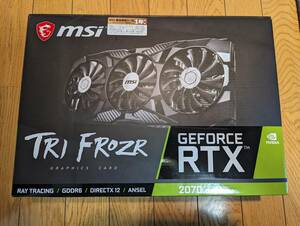 【MSI】GeForce RTX 2070 TRI FROZR「トリプルファンクーラー搭載」　★即決★