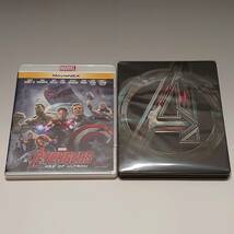 アベンジャーズ/エイジ・オブ・ウルトロン MovieNEXプラス3D スチールブック:オンライン数量限定商品 [ブルーレイ3D+ブルーレイ+DVD] _画像2