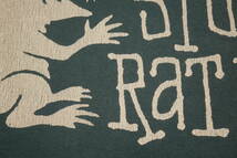 激レア ビンテージ OLD STUSSY オールド ステューシー RAT PATROL 黒タグ ８０’s 長袖Tシャツ グリーン サイズXL MADE IN USA_画像7