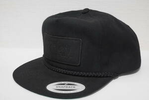 HURLEY CAP ハーレー キャップ YUPOONG CLASSICS ユーボン サーフ ボーダー スケボー ブラック フリーサイズ スナップバック 未使用品