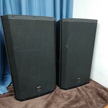 中古　ELECTRO-VOICE エレクトロボイス ZLX-15P 2way パワードPAスピーカー ペア　 ジャンク品　現状品_画像1