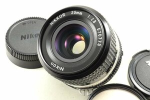 【良品】Nikon ニコン Ai-S NIKKOR 35mm F2.8 #4128