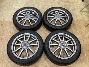 バスター　15×4.5　4Ｈ100＋43　ミシュランＸアイスＸＩ３　165/55Ｒ15　8.5分山　2019年製　軽自動車用冬セット