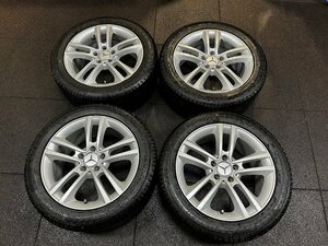 ユーロフォルシュ　17×8J　5H112＋48　バイキングコンタクト7　245/45R17　2019年製　ベンツEクラス（W212）などに