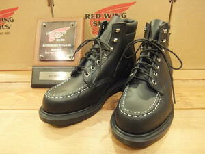  Red Wing regular shop 8133.. name goods super sole 6~ height [moktu][ black Chrome ][8.5=26.5.] new goods . free shipping .!!!