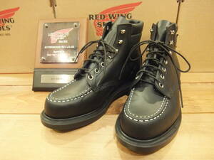  Red Wing regular shop 8133.. name goods super sole 6~ height [moktu][ black Chrome ][8.5=26.5.] new goods . free shipping .!!
