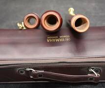 EY11-6 現状品 YAMAHA ヤマハ 木製 テナーリコーダー TENOR BAROQUE バロック式 ケース付き | 管楽器 楽器 保管品_画像6