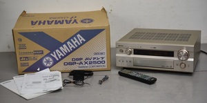 KY11-6 通電音出し確認済 YAMAHA ヤマハ DSP-AX2500 7.1ch DSP AVアンプ　箱あり　説明書あり　リモコンあり