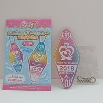 HUGっと!プリキュア　プリキュア 色紙ART 20周年special3　映画プリキュアオールスターズF　ナンバリングキーホルダー_画像3