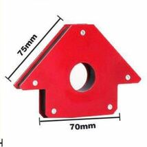【再入荷】溶接 マグネット 6個セット 工具 固定 角度出し 鉄工 金属加工_画像2