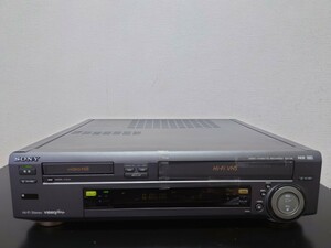 即決　希少　当時物　送料無料　ソニー　VHS／Hi8 ビデオデッキ　WV H4