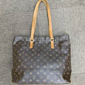 【1円スタート】LOUIS VUITTON モノグラム トートバッグ カバメゾ M51151/シリアルTH1020ショルダーバッグ ブラウン