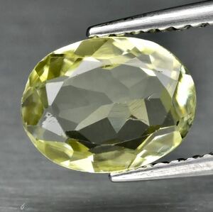 非加熱 天然グリーンシリマナイト 1.36 Ct カラット