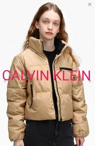 CALVIN KLEIN☆サイズS☆ダウン風ショートジャケット