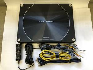 ★美品★carrozzeria カロッツェリア TS-WH1000A パワードサブウーファー 最大出力200W Pioneer パイオニア アンプ内蔵 中古