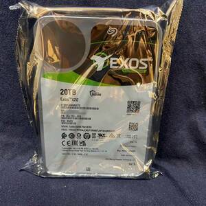 未開封Exos X20 ST20000NM007D 20TB HDD 内蔵ハードディスク 3.5インチ Seagate シーゲート SATA 