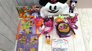 ◇ディズニー ハロウィングッズ 9点 ぬいぐるみバッジほか 7X49 【80】