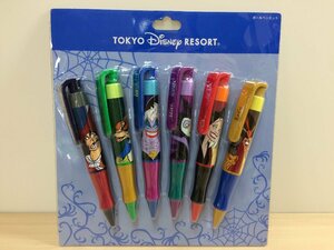 ディズニー 《未開封品》TDR ヴィランズ ボールペンセット アースラ マレフィセント ファウルフェロー 6A32 【60】