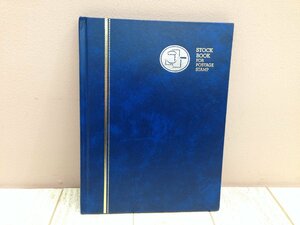 ◇切手コレクションブック STOCK BOOK FOR POSTAGE STAMP 1点 切手コレクション入り 8L5 【80】