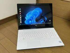 ☆☆NEC製LAVIE「NS550/D」型番「PC-NS550DAW」・Windows11・Core i5・SSD240GB・Microsoft office・有線マウス付き・基本動作確認品☆☆