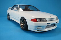 ☆1/24 BNR32　ハセガワ　スカイライン　GT-R NISMO 　TE37 ホイール　完成品_画像8