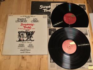 【2LP】STEPHEN SONDHEIM / Sweeney Todd: The Demon Barber Of Fleet Street (CBL2-3379) / 79年US盤美品