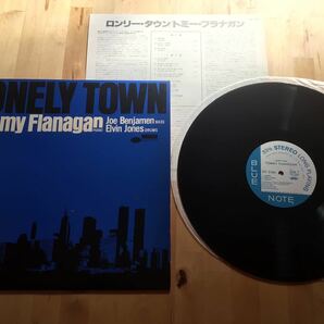 【LP】TOMMY FLANAGAN / LONELY TOWN ロンリー・タウ(GP 3186) / トミー・フラナガン / ELVIN JONES / 79年日本盤 / 盤美品の画像1