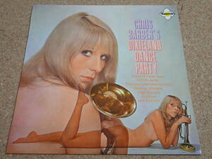 ★準オリジナル！Chris Barber Band / Chris Barber's Dixieland Dance Party / ヌードジャケ/セクシージャケ / オランダ産ジャズ Yasmin盤