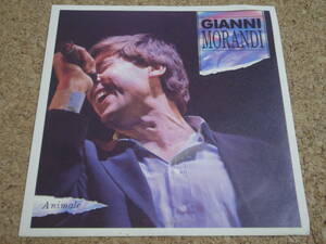 ★オリジナル！Gianni Morandi / Animale / イタリア産シンセディスコ！1990年作 7インチ / RCA (PB 44093)