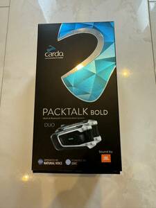 cardo PACKTALK BOLD 1セット　JBL カルド　ボールド　♯インカム　♯音質