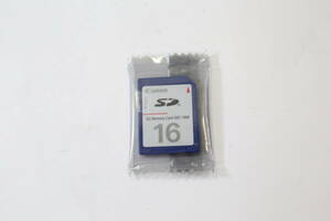 [ unopened / unused goods ] Canon Canon SD Memory Card SDC-16M 16MB SD card (P193)