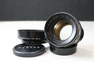 【初期型/R表記/希少】ペンタックス PENTAX Super-Takumar 55mm F1.8 単焦点レンズ M42マウント （S309）