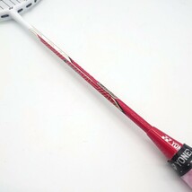 YONEX NANORAY 200 ヨネックス ナノレイ バドミントン ラケット 3U 公式 スポーツ レッド ホワイト ゴールド ブランド ロゴ tp-23x1061_画像5