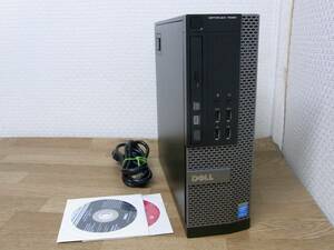 DELL OptiPlex 7020 SFF Core i5 4590 3.30GHz 4GB 500GB Sマルチ Windows7 Pro 64bit 搭載 リカバリ付