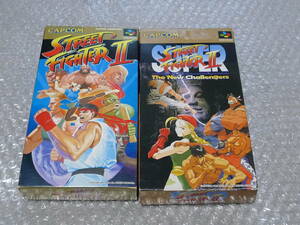 CAPCOM SFCソフト　ストリートファイターII+スーパーストリートファイターII 