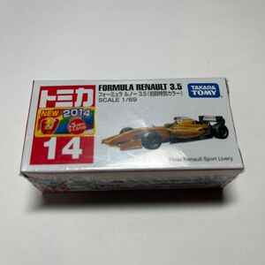 No.14 フォーミュラ ルノー #3.5 （初回特別仕様） （1/69スケール トミカ 801733）