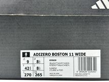 定価17,600円（税込）adidas・ADIZERO BOSTON 11 WIDE アディダス アディゼロ ボストン 11 ワイド・27cm・新品_画像10