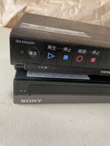 11.13 SHARP 品名：ブルーレイ ディスクレコーダー 形名：BD-H5 SONY BLU-RAY DISC /DVD RECORDER MODEL NO. BDZ-AT350S 通電確認品_画像2