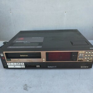 5SONY Betamax SL-HF66 ソニー ベータマックス ベータビデオデッキ VHS ビデオ カセットレコーダー 映像機器 【100サイズ】