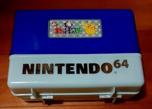 【激レア・絶版】任天堂 Nintendo64 ポケモン ポケットモンスター 収納ケース キャリーバッグ ◇ キャリーバック