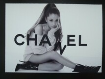 A4 額付き ポスター アリアナグランデ Ariana Grande モノクロ 写真 フォトフレーム _画像1