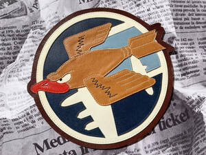 ＝★Leather Craft★91st Bomb Group Insignia Patch ＆ Nameplate★＝