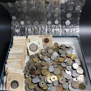 外国コイン　日本古銭　近代銭　大量まとめ　3-21