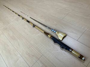 美品 黒鯛工房 カセ筏師 竹本調チヌ 165