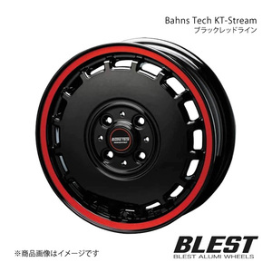 Bahns Tech KT-Stream アルト 24 アルミホイール 1本 【12×4.0B 4-100 +43 ブラックレッドライン】