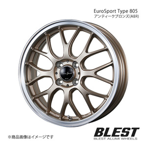 EuroSport Type 805 ムーヴ LA100S アルミホイール 1本 【15×5.0J 4-100 +45 アンティークブロンズ(ABR)】