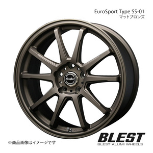 EuroSport Type SS-01 プリウス 30系 アルミホイール 1本 【18×7.0J 5-100 +48 マットブロンズ】