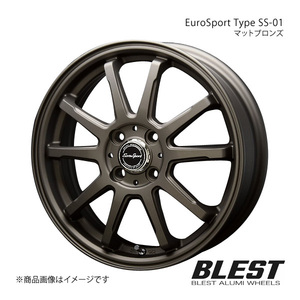 EuroSport Type SS-01 デリカD：2 CV4W/5W アルミホイール 1本 【16×5.0J 4-100 +45 マットブロンズ】