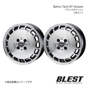 Bahns Tech KT-Stream デイズ B21W アルミホイール 2本セット 【14×4.5J 4-100 +45 ブラックポリッシュ】