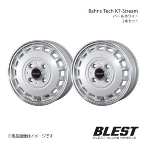 Bahns Tech KT-Stream モコ MG22S アルミホイール 2本セット 【14×4.5J 4-100 +45 パールホワイト】